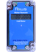 RCM Weatherproof remote digital display for water meters RCM Weatherproof remote digital display for water meters